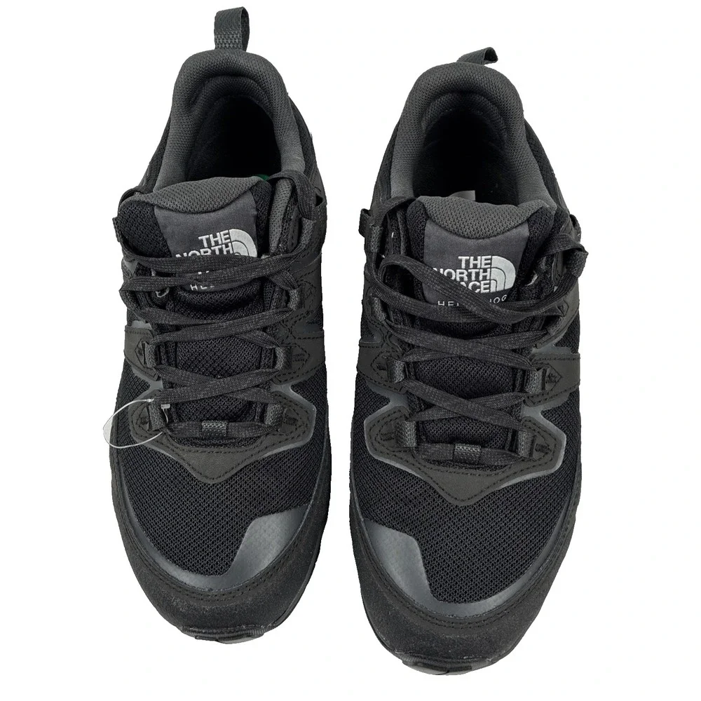 New The North Face Hedgehog Mens Size 7.5 Black Hiking Sneaker Shoe NWOB